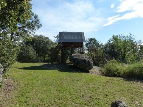 TENTE TOILE ET BOIS 2 personnes - BIVOUAC TENTE SMALL sans sanitaires