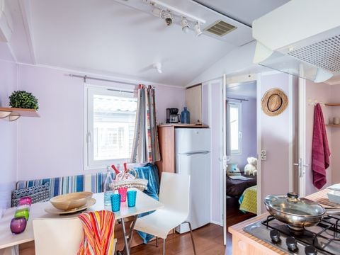 MOBILHOME 4 personnes - Comfort | 2 Ch. | 4 Pers. | Terrasse surélevée | Clim.