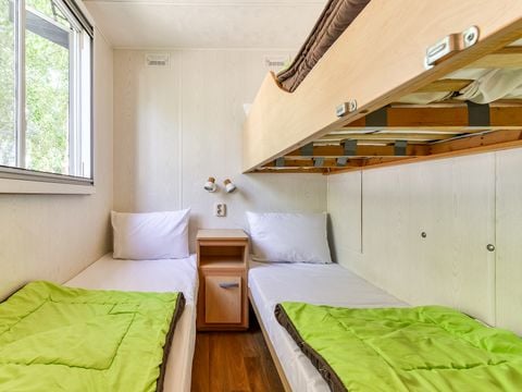 MOBILHOME 4 personnes - Comfort | 2 Ch. | 4 Pers. | Terrasse surélevée | Clim.