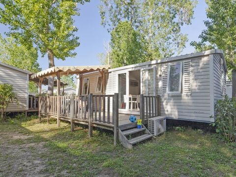 MOBILHOME 6 personnes - Mobil-home | Comfort XL | 3 Ch. | 6 Pers. | Terrasse Couverte | Clim.