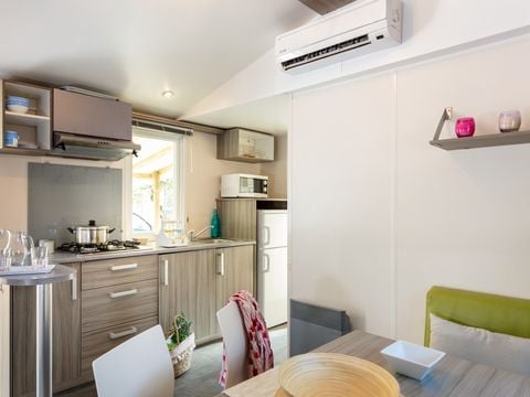 MOBILHOME 6 personnes - Mobil-home | Classic | 2 Ch. | 4/6 Pers. | Terrasse surélevée | Clim.