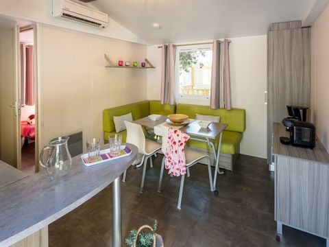 MOBILE HOME 6 people - Mobil-home | Classic | 2 Bedrooms | 4/6 Pers. | Raised terrace | Air-con.