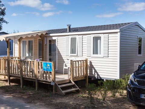 MOBILHOME 6 personnes - Mobil-home | Comfort | 3 Ch. | 6 Pers. | Terrasse surélevée | Clim.