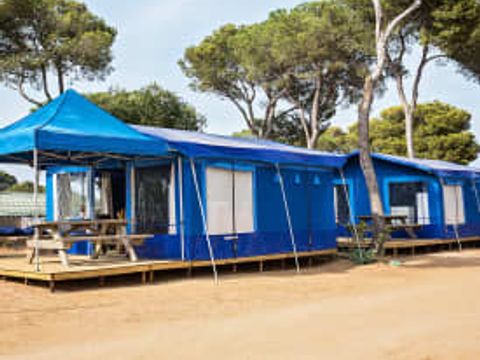 TENTE TOILE ET BOIS 5 personnes - Super Lodge Tent (sans sanitaires)