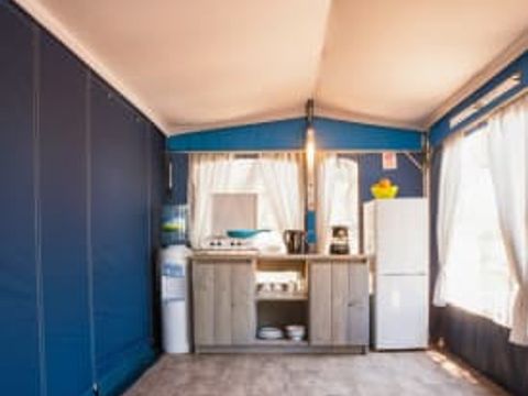 CANVAS AND WOOD TENT 5 people - Super Lodge Tent (without sanitary facilities)