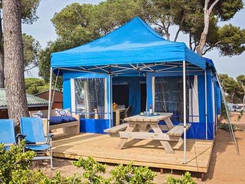 TENTE TOILE ET BOIS 5 personnes - Super Lodge Tent (sans sanitaires)