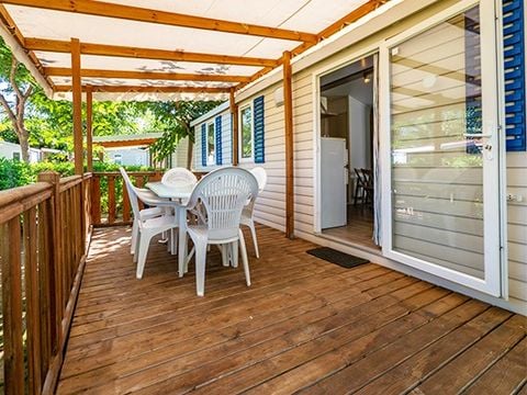 MOBILE HOME 6 people - Mobile Home Comfort | 3 Bedrooms | 6 Pers | Elevated Terrace