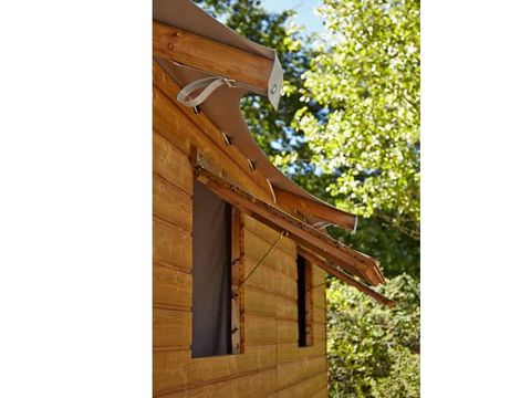 CANVAS AND WOOD TENT 4 people - CABANE LODGE without sanitary facilities