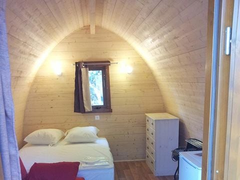 CHALET 4 people - Chalet Insolite 19m² (1bed - 2 pers) - without sanitary facilities + Air conditioning (S)