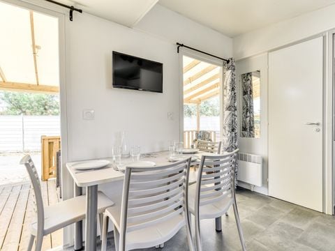 MOBILE HOME 6 people - Mobile-home | Premium | 2 Bedrooms | 4/6 Pers. | Raised terrace | Air-con.