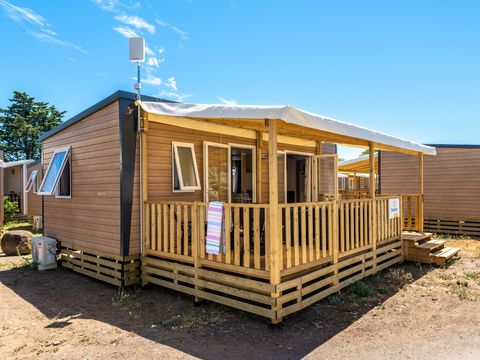 MOBILE HOME 6 people - Mobile-home | Premium | 2 Bedrooms | 4/6 Pers. | Raised terrace | Air-con.