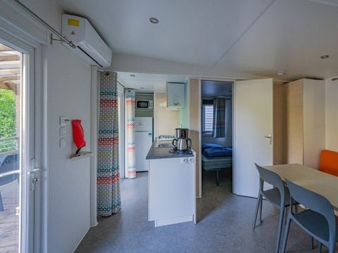 MOBILHOME 6 personnes - Mobil-home | Comfort XL | 2 Ch. | 4/6 Pers. | Terrasse surélevée | Clim. | TV