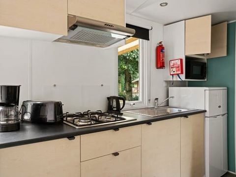 MOBILE HOME 4 people - Mobile-home | Comfort | 2 Bedrooms | 4 Pers. | Raised terrace | Air-con.