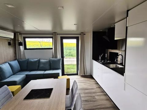 MOBILHOME 6 personnes - Mobil-Home Elégance 4 Pièces 6 Personnes Climatisé + TV