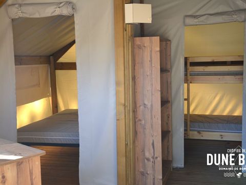 CANVAS AND WOOD TENT 4 people - LODGE without sanitary facilities