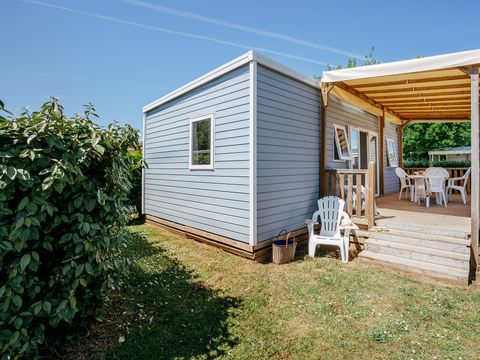 MOBILE HOME 6 people - Mobile-home | Comfort XL | 2 Bedrooms | 4/6 Pers. | Raised terrace | Air conditioning