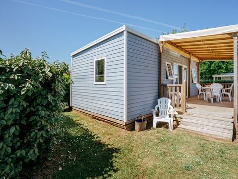 MOBILHOME 6 personnes - Mobil-home | Comfort XL | 2 Ch. | 4/6 Pers. | Terrasse surélevée | Clim.