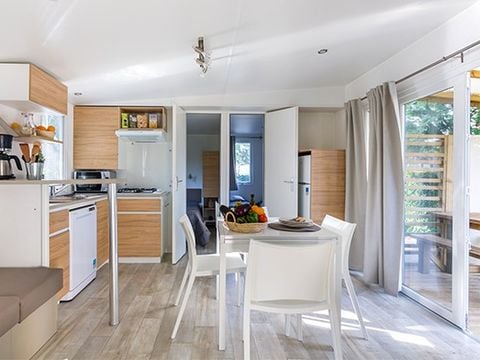 MOBILHOME 8 personnes - Mobil-home | Premium | 3 Ch. | 6/8 Pers. | Terrasse surélevée