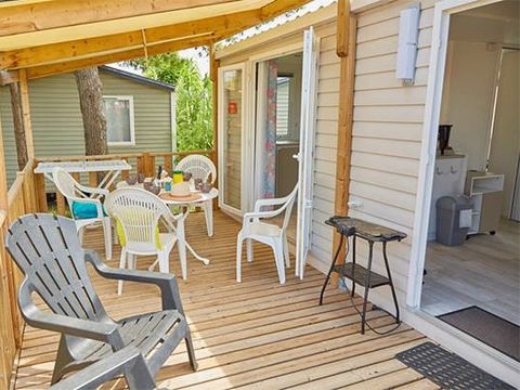 MOBILE HOME 4 people - Comfort XL | 2 Bedrooms | 4 Pers | Raised terrace | Air conditioning