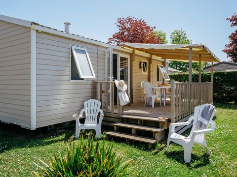 MOBILE HOME 6 people - Comfort | 3 Bedrooms | 6 Pers | Raised terrace | Air conditioning | TV