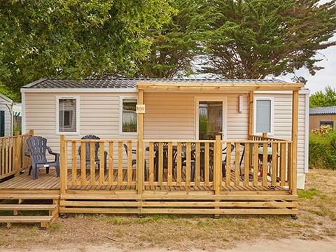 MOBILE HOME 6 people - Comfort | 3 Bedrooms | 6 Pers | Raised terrace | Air conditioning | TV