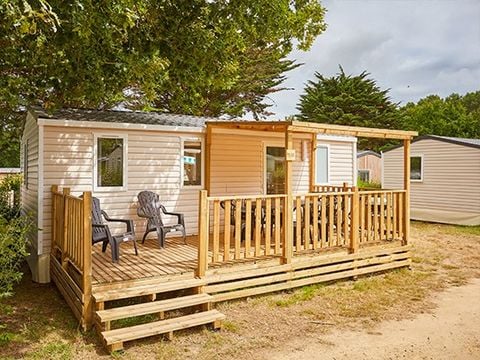 MOBILE HOME 6 people - Comfort | 3 Bedrooms | 6 Pers | Raised terrace | Air conditioning | TV