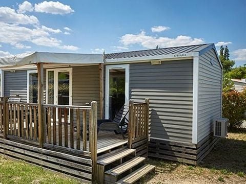 MOBILE HOME 4 people - Ultimate | 2 Bedrooms | 4 Pers | Elevated Terrace | 2 bathrooms | Air conditioning | TV