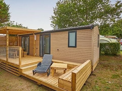 MOBILE HOME 4 people - Ultimate | 2 Bedrooms | 4 Pers | Raised terrace | Air conditioning | TV