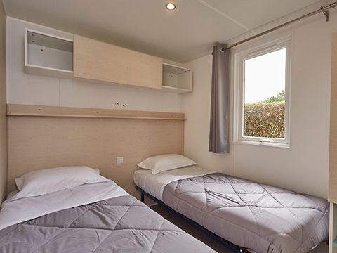 MOBILHOME 4 personnes - Ultimate | 2 Ch. | 4 Pers. | Terrasse surélevée | Clim. | TV