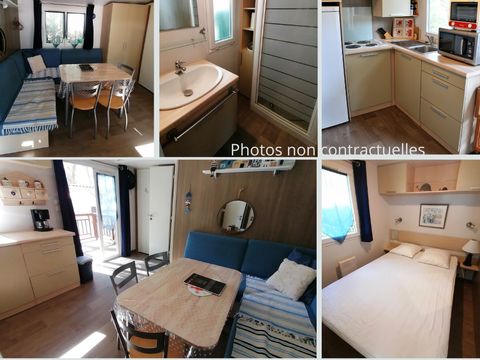 MOBILE HOME 4 people - Océane COMFORT -2 bedrooms 27m²- *Clim, terrace, TV*.