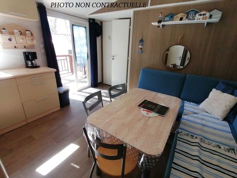 MOBILE HOME 4 people - Océane COMFORT -2 bedrooms 27m²- *Clim, terrace, TV*.