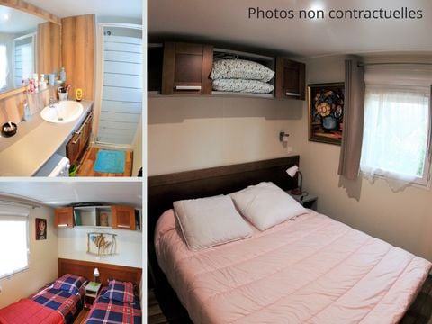 MOBILE HOME 4 people - Savanah COMFORT -2 bedrooms 30m²- *Clim, terrace, TV*.