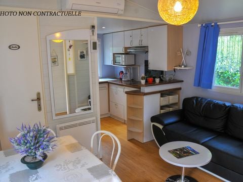 MOBILE HOME 4 people - Savanah COMFORT -2 bedrooms 30m²- *Clim, terrace, TV*.