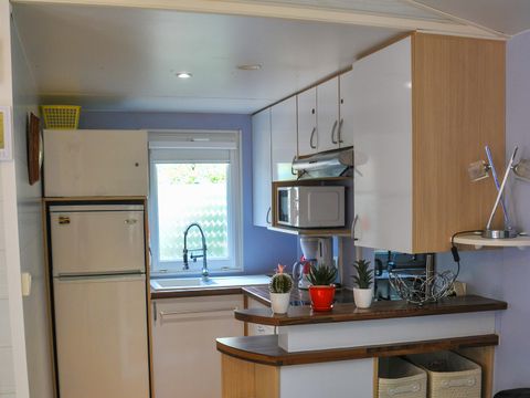 MOBILE HOME 4 people - Savanah COMFORT -2 bedrooms 30m²- *Clim, terrace, TV*.