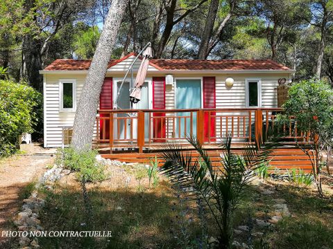 MOBILE HOME 4 people - Florès COMFORT -2 bedrooms 30m²- *Clim, terrace, TV* *Clim, terrace, TV* *Clim, terrace, TV* *Clim, terrace, TV