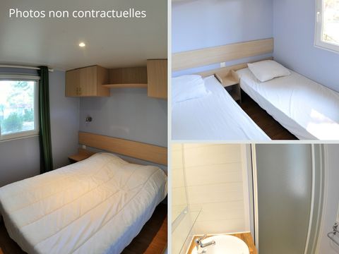 MOBILE HOME 4 people - Florès COMFORT -2 bedrooms 30m²- *Clim, terrace, TV* *Clim, terrace, TV* *Clim, terrace, TV* *Clim, terrace, TV