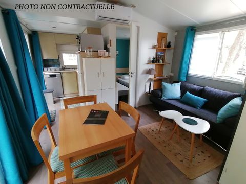 MOBILE HOME 6 people - Grand Large CONFORT -2 bedrooms 30m²- *Clim, terrace, TV*.