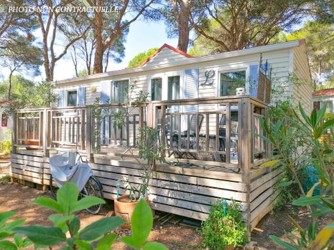 MOBILE HOME 6 people - Tribord CONFORT -3 bedrooms 32m²- *Clim, terrace, TV* *Clim, terrace, TV* *Clim, terrace, TV* *Clim, terrace, TV