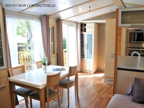 MOBILE HOME 6 people - Blueberry 3 PREMIUM -2 bedrooms 32m²- *Clim, terrace, TV* *Clim, terrace, TV* *Clim, terrace, TV* *Clim, terrace, TV