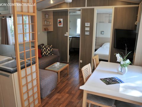 MOBILE HOME 6 people - Blueberry 3 PREMIUM -2 bedrooms 32m²- *Clim, terrace, TV* *Clim, terrace, TV* *Clim, terrace, TV* *Clim, terrace, TV