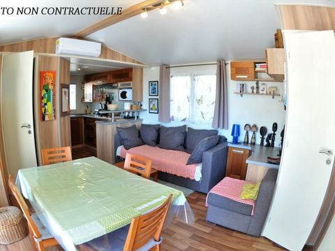 MOBILE HOME 4 people - Sumba COMFORT -2 bedrooms 30m²- *Clim, terrace, TV*.