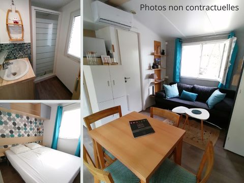 MOBILE HOME 4 people - Grand Large CONFORT -2 bedrooms 30m²- *Clim, terrace, TV*.