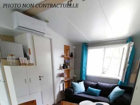 MOBILHOME 4 personnes - Grand Large CONFORT -2 chambres 30m²- *Clim, terrasse, TV*