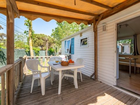 MOBILHOME 6 personnes - Mobil-home | Classic | 2 Ch. | 4/6 Pers. | Terrasse surélevée | Clim.