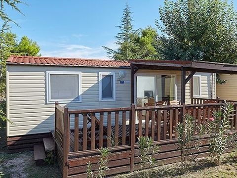 MOBILHOME 6 personnes - Mobil-home | Comfort XL | 3 Ch. | 6 Pers. | Terrasse Couverte | 2 SDB | Clim.