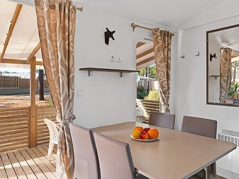 MOBILE HOME 6 people - Mobile-home | Comfort XL | 3 Bedrooms | 6 Pers. | Covered Terrace | 2 bathrooms | Air-con.