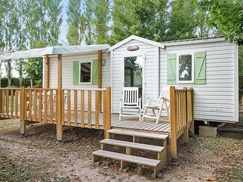 MOBILHOME 6 personnes - Comfort XL | 2 Ch. | 4/6 Pers. | Terrasse Couverte