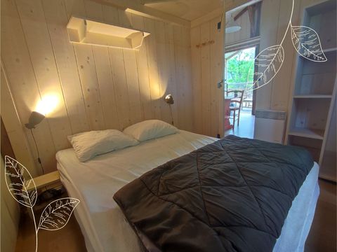 BUNGALOW TOILÉ 5 personnes - Cabane nature