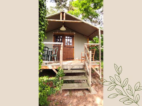 CANVAS BUNGALOW 2 people - Bohemian hut