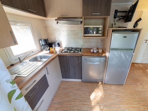 MOBILHOME 7 personnes - Paillotte BORA BORA